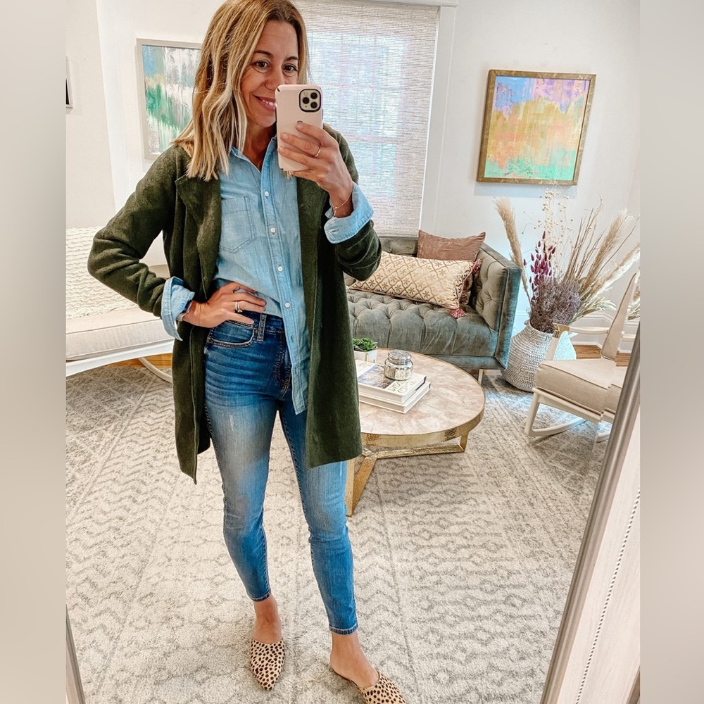 J Crew- Vanessa Open Cardigan Sweater in Cotton